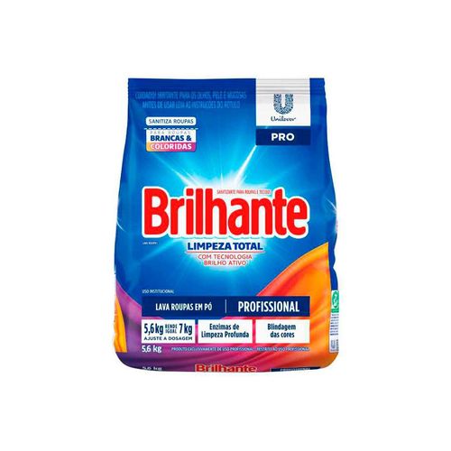 Detergente em Pó Brilhante - 5,6 kg