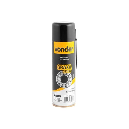 Graxa Litio Spray Branca - 300 ml