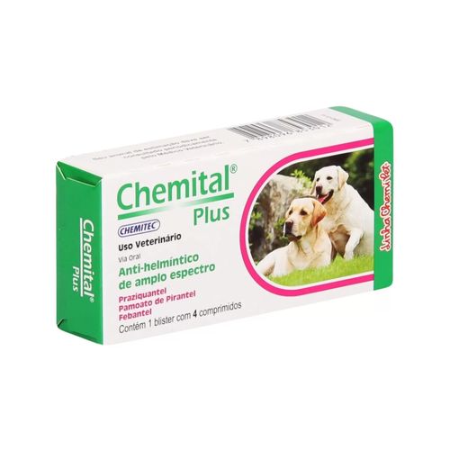 Chemital Plus 4 Comprimidos - 10 kg