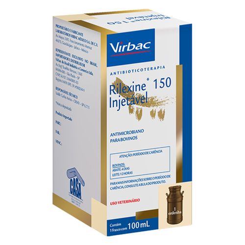 Rilexine 150 Injetável - 100 mL