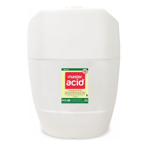 Detergente Master Acid Plus - 50 Litros