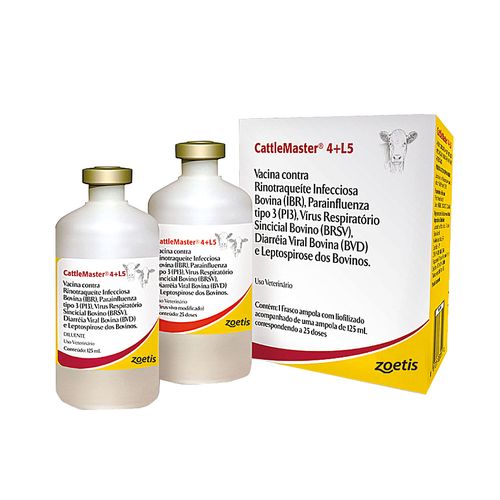 Vacina CattleMaster 4+L5 - 10 doses