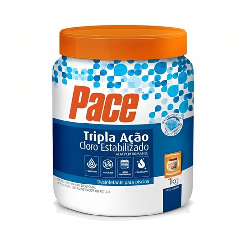 Pastilha Pace Tripla Ação - 1 Kg