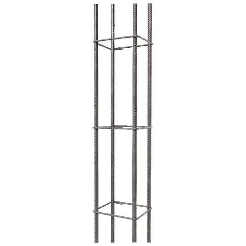 Coluna de Aço para Armação - 6 Metros, 7x14cm, 8mm
