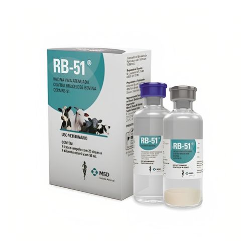 Vacina RB 51 Brucela - 25 doses