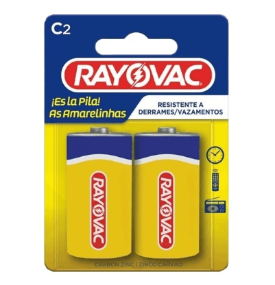 Pilha Media com 2Pc 10198 Rayovac - 29210