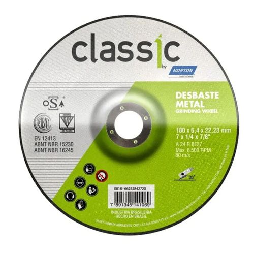 Disco Desbaste 7" Bda600 Maxi Norton - 95366