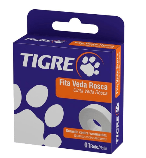 Fita Veda Rosca 3/4" x 50M 54501951Tigre - 3932