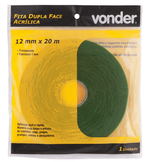 Fita Dupla Face 3M Silicone 12 x 20M - 107913