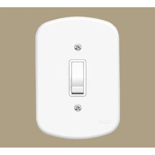 INTERRUPTOR PARALELO 1 TECLA 10A/250V BLANC 0594 - FAME